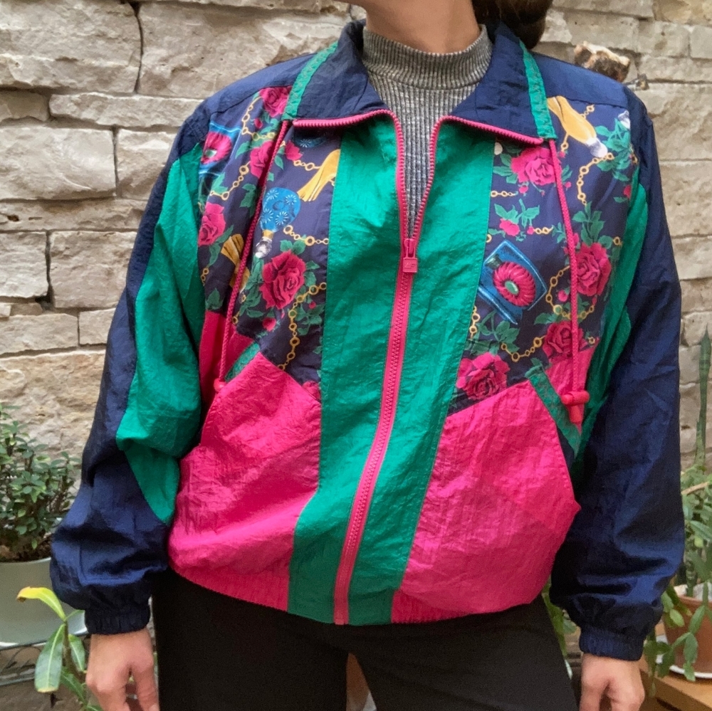 Vintage Active Frontier Windbreaker Jacket